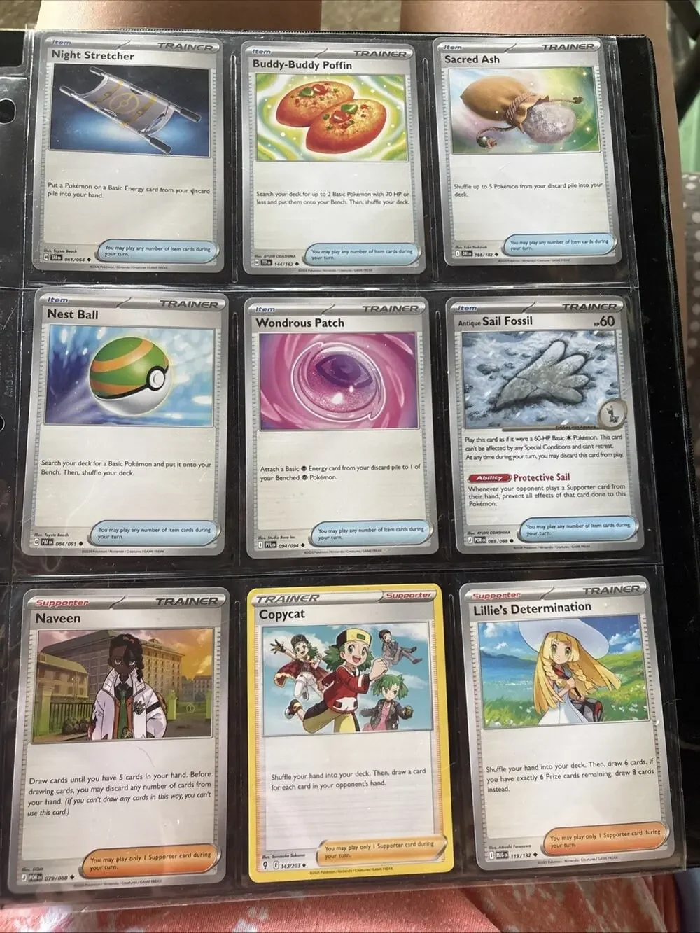 Pokémon Cards TCG Base Set Lot Of 9 Item Supporters Trainers